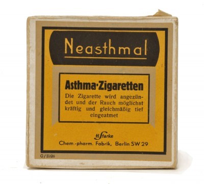 Asthma-Zigaretten Asthma bronchiale im Wandel